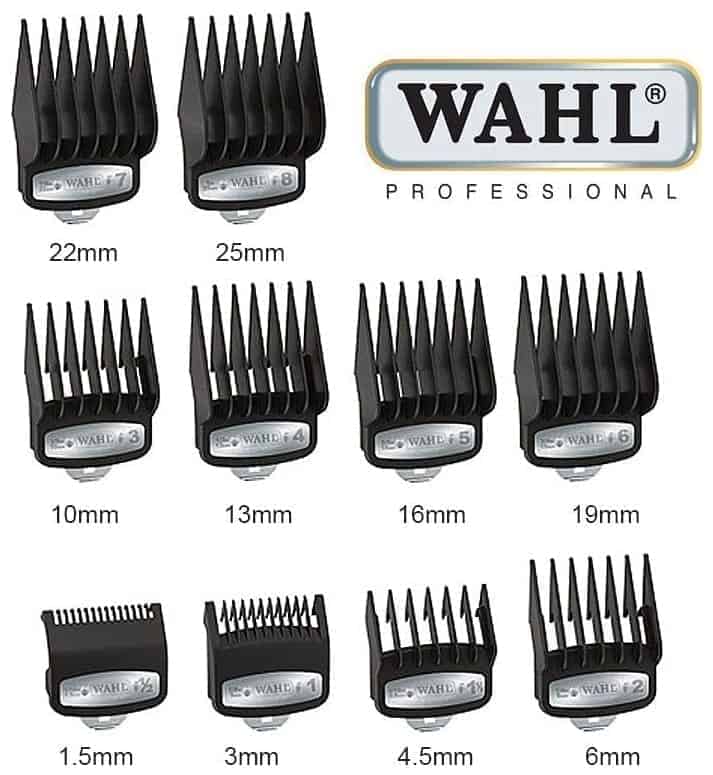 043917034218 WAHL ΣΕΤ 10 PREMIUM ΠΛΑΣΤΙΚΕΣ ΣΧΑΡΕΣ - Image 1