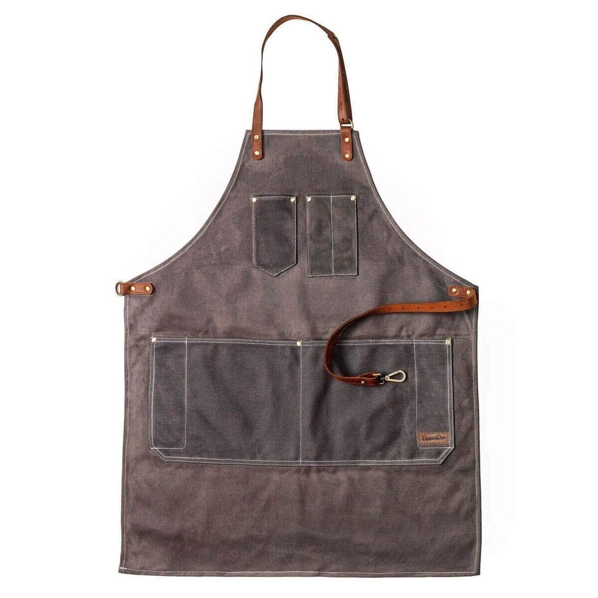 Grey_Apron DAPPER DAN APRON GREY - Image 1
