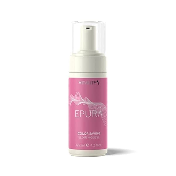 VIT_125ml_COLOR_SAVING_MOUSSE VITALITY'S EPURA COLOR SAVING ELIXIR MOUSSE 125ml - Image 1
