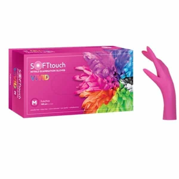 fuschia-900x900 ΓΑΝΤΙΑ ΝΙΤΡΙΛΙΟΥ ΦΟΥΞΙΑ VIVID SMALL 100τμχ - Image 1