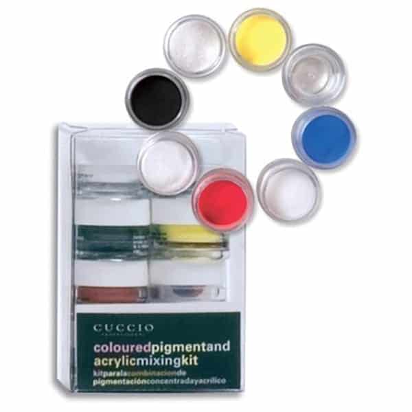 it-cuccio-pro-basic ΑΚΡΥΛΙΚΕΣ ΕΓΧΡΩΜΕΣ ΠΟΥΔΡΕΣ PIGMENT CUCCIO 5gr Χ 7τμχ - Image 1