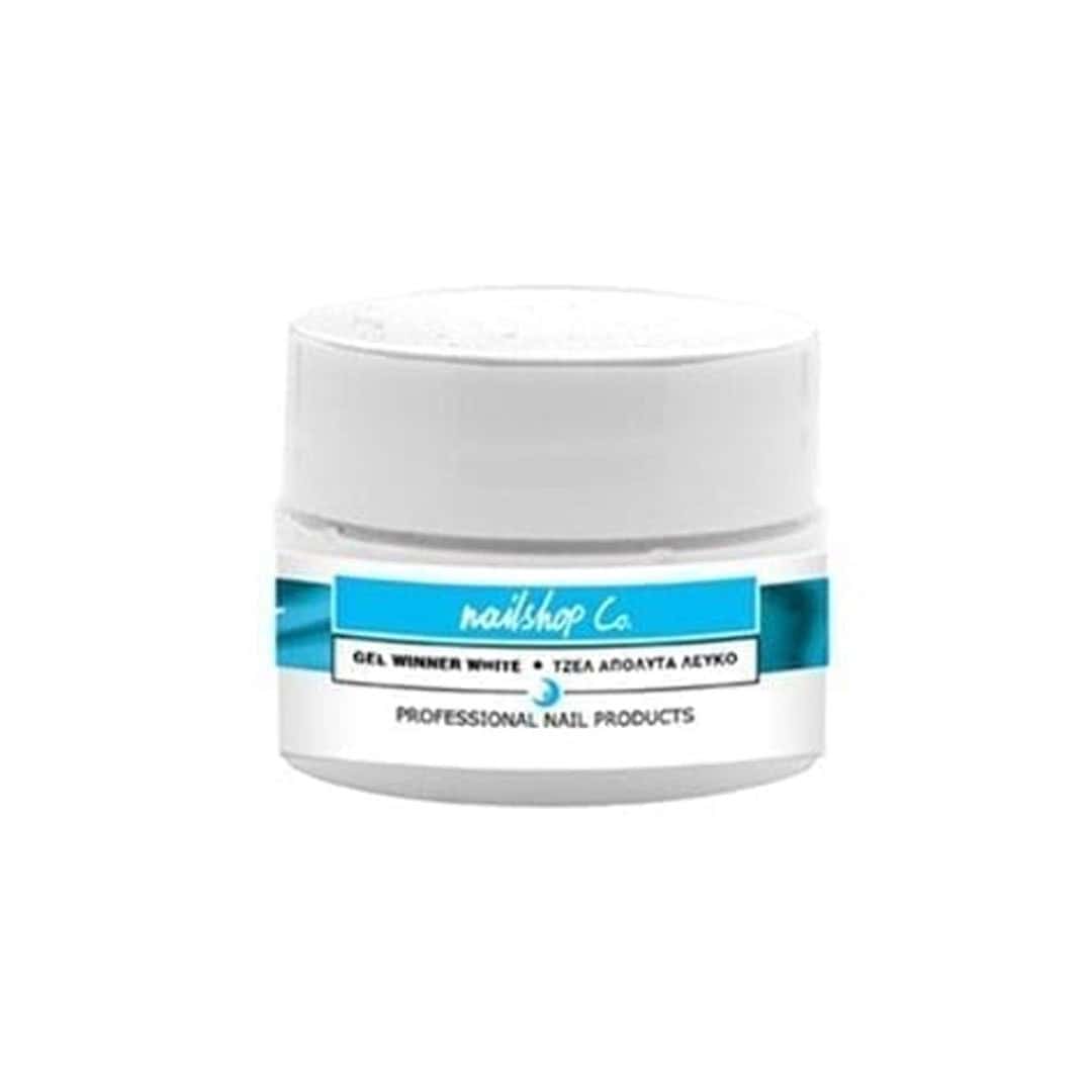 nailshop krema GEL ΧΤΙΣΙΜΑΤΟΣ "WINNER WHITE" NAISLHOP 5gr - Image 1