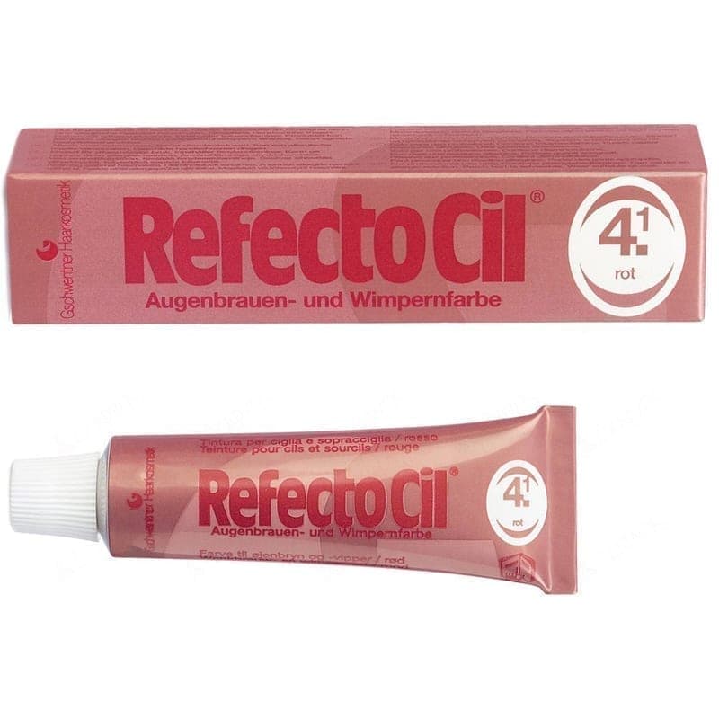 4,1 REFECTOCIL ΒΑΦΗ ΦΡΥΔΙΩΝ & ΒΛΕΦΑΡΙΔΩΝ No 4.1 ΚΟΚΚΙΝΟ 15ml - Image 1