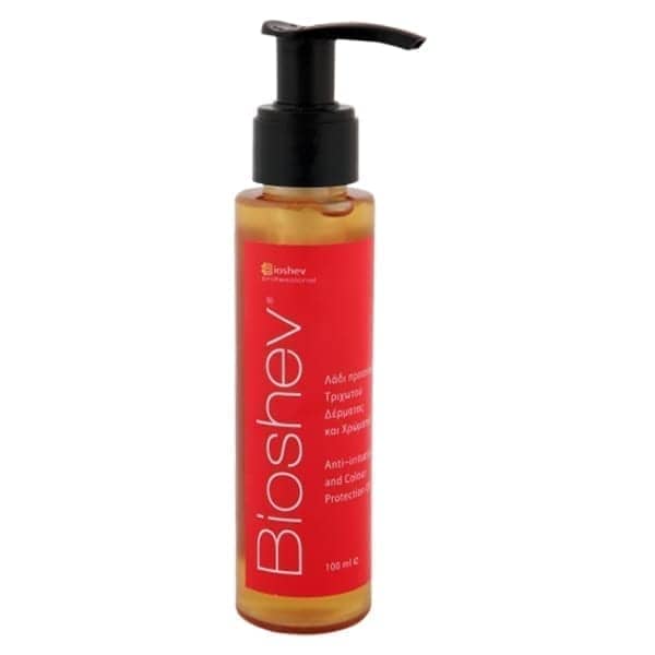 BIOSHEV PROTECTION OIL BIOSHEV ΛΑΔΙ ΠΡΟΣΤΑΣΙΑΣ ΤΡΙΧΩΤΟΥ ΔΕΡΜΑΤΟΣ ΚΑΙ ΧΡΩΜΑΤΟΣ 100ml - Image 1