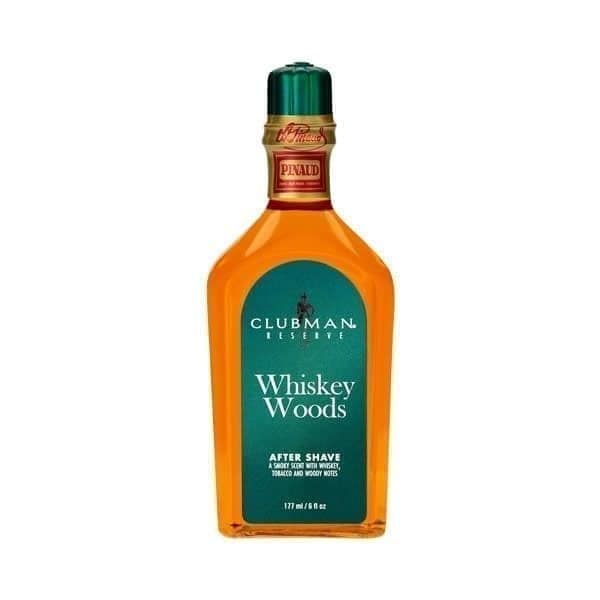brandy spice whiskey woods CLUBMAN RESERVE - WHISKEY WOODS AFTER SHAVE LOTION-177ml - Image 1
