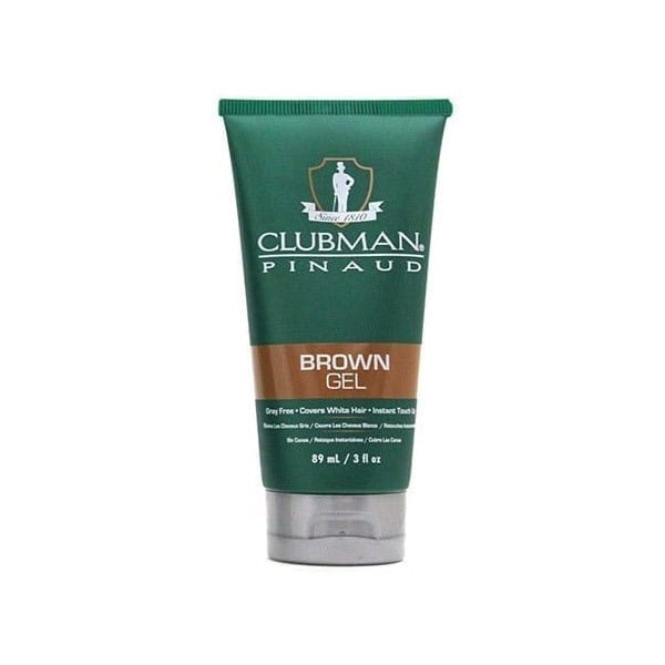 clubman-pinaud-temporary-colour-brown-gel-89ml CLUBMAN PINAUD TEMPORARY COLOUR BROWN GEL 89ml - Image 1