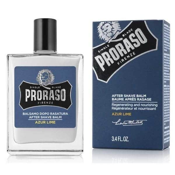 proraso_after_shave_azur PRORASO AFTER SHAVE BALM AZUR LIME 100ml - Image 1