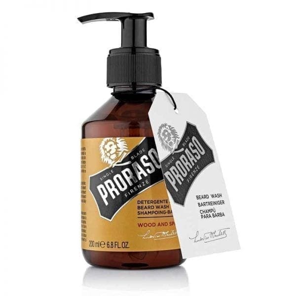 proraso_beard_shampoo_wood_spice PRORASO BEARD SHAMPOO WOOD & SPICE 200ml - Image 1