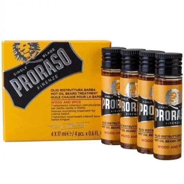 proraso_hot_oil PRORASO HOT OIL BEARD TREATMENT 4x17ml - Image 1
