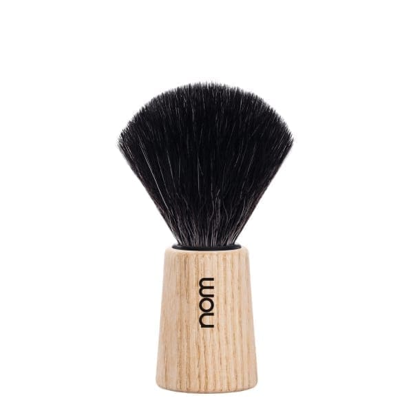 Πινελο_Badger NOM by MÜHLE ΠΙΝΕΛΟ ΞΥΡΙΣΜΑΤΟΣ THEO ΑΝΟΙΧΤΟ ΚΑΦΕ ΜΕ ΤΡΙΧΑ ΑΣΒΟΥ - Image 1