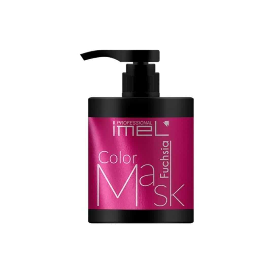 imel fuchsia final IMEL ΜΑΣΚΑ ΜΑΛΛΙΩΝ ΜΕ ΧΡΩΜΑ - FUCHSIA 500ml - Image 1