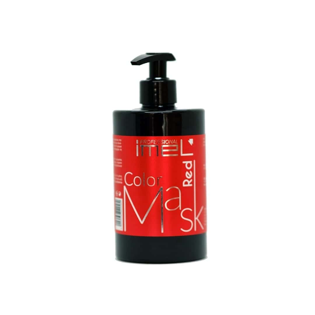 imel red final IMEL ΜΑΣΚΑ ΜΑΛΛΙΩΝ ΜΕ ΧΡΩΜΑ - RED 500ml - Image 1