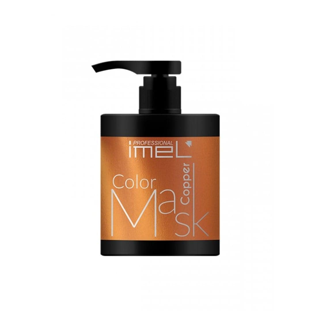 COPPER IMEL ΜΑΣΚΑ ΜΑΛΛΙΩΝ ΜΕ ΧΡΩΜΑ - COPPER 500ml - Image 1