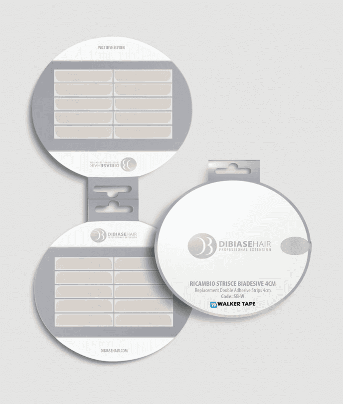 DIBIASE ΑΝΤΑΛΛΑΚΤΙΚΗ ΤΑΙΝΙΑ ΔΙΠΛΗΣ ΟΨΕΩΣ ΓΙΑ TAPES 4cm x 20 τεμάχια DIBIASE ανταλλακτική ταινία διπλής όψεως για tapes Walker Tapes 4cm 20 τεμάχια συσκευασία