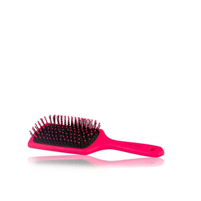 c824f_spazzola_pneumatica_piatta_fucsia_gettin_fluo LABOR PRO ΒΟΥΡΤΣΑ ΠΛΑΚΕ ΜΑΛΛΙΩΝ FLUO ΡΟΖ - Image 1