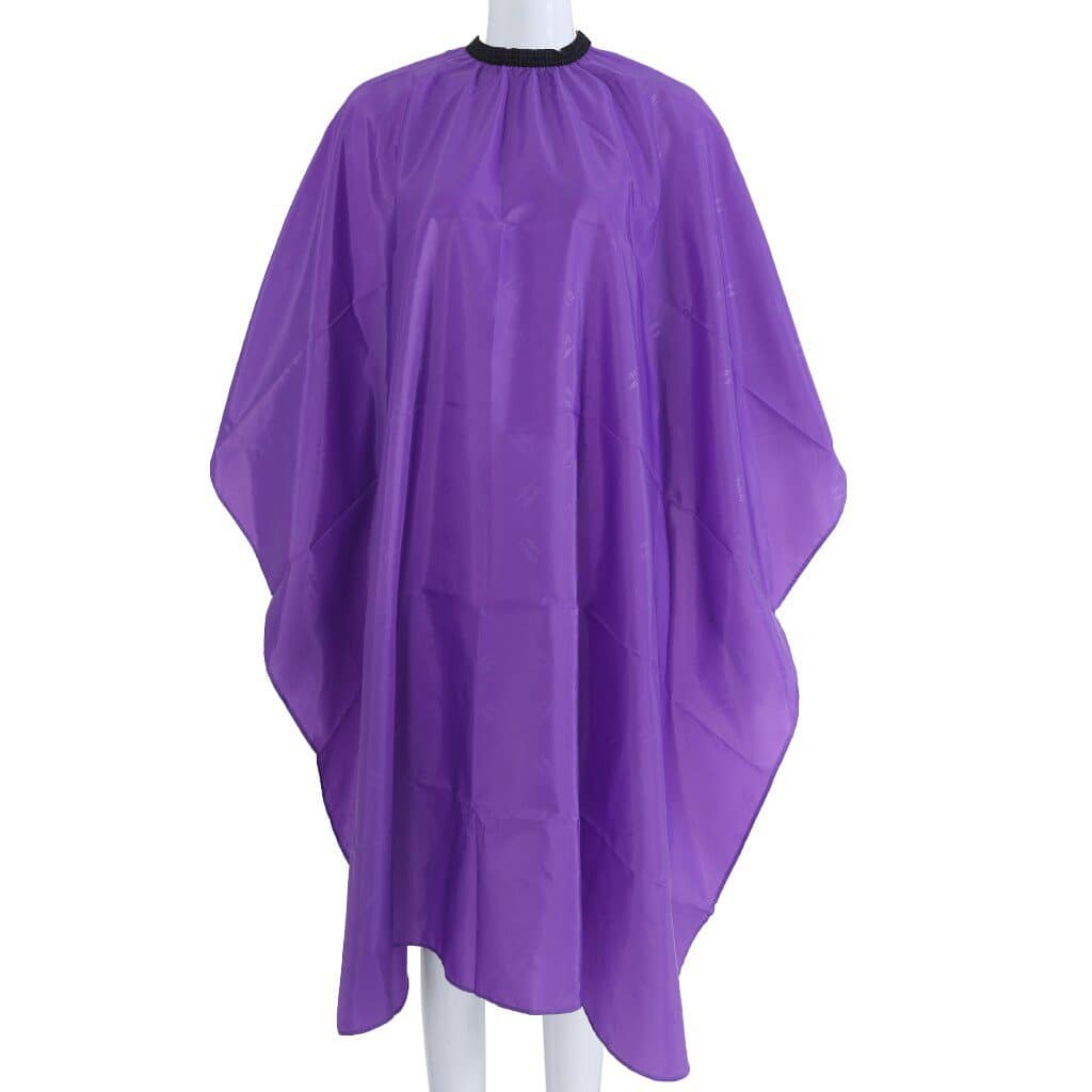 1PC-Pro-Adult-Waterproof-Salon-Hair-Cut-Hairdressing-Barbers-Cape-Gown-Cloth-X7YB ΜΠΕΡΤΑ ΚΟΜΜΩΤΗΡΙΟΥ ΜΩΒ 4PKK - Image 1