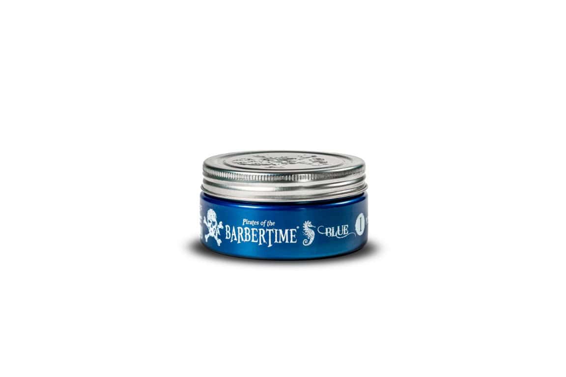 BARBERTIME BLUE POMADE 150ml μπλε πομάδα μαλλιών BARBERTIME 150ml