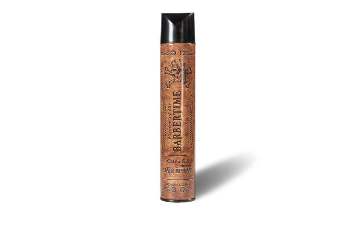 BARBERTIME HAIR SPRAY SHINE OLIVE OIL 400ml Olive Oil Spray BARBERTIME 400ml