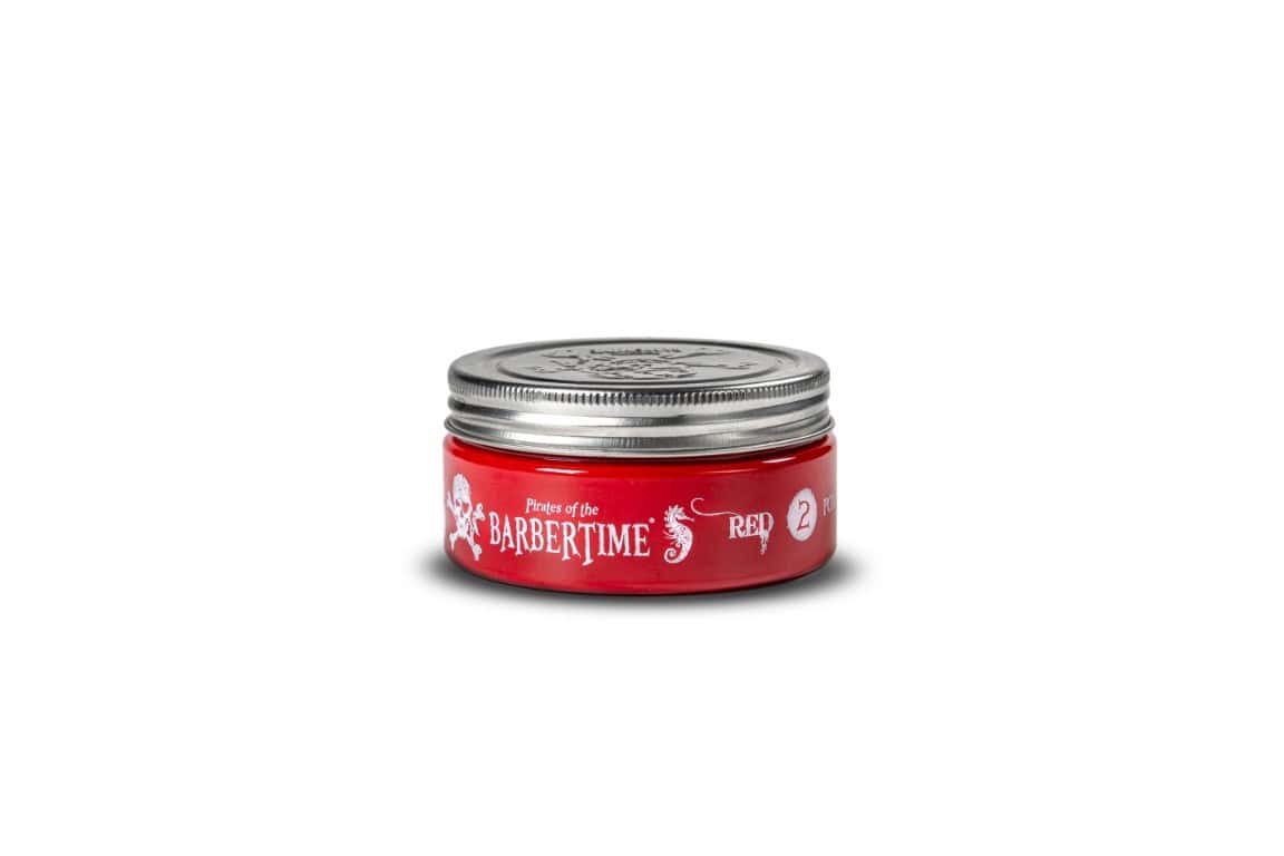 BARBERTIME RED POMADE 150ml κόκκινη πομάδα μαλλιών BARBERTIME 150ml