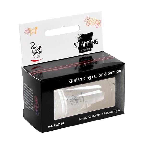 898259-2-1.jpg PEGGY SAGE ΣΥΣΤΗΜΑ ΣΤΑΜΠΑ SCRAPER & STAMP NAIL – STAMPING KIT - Image 1