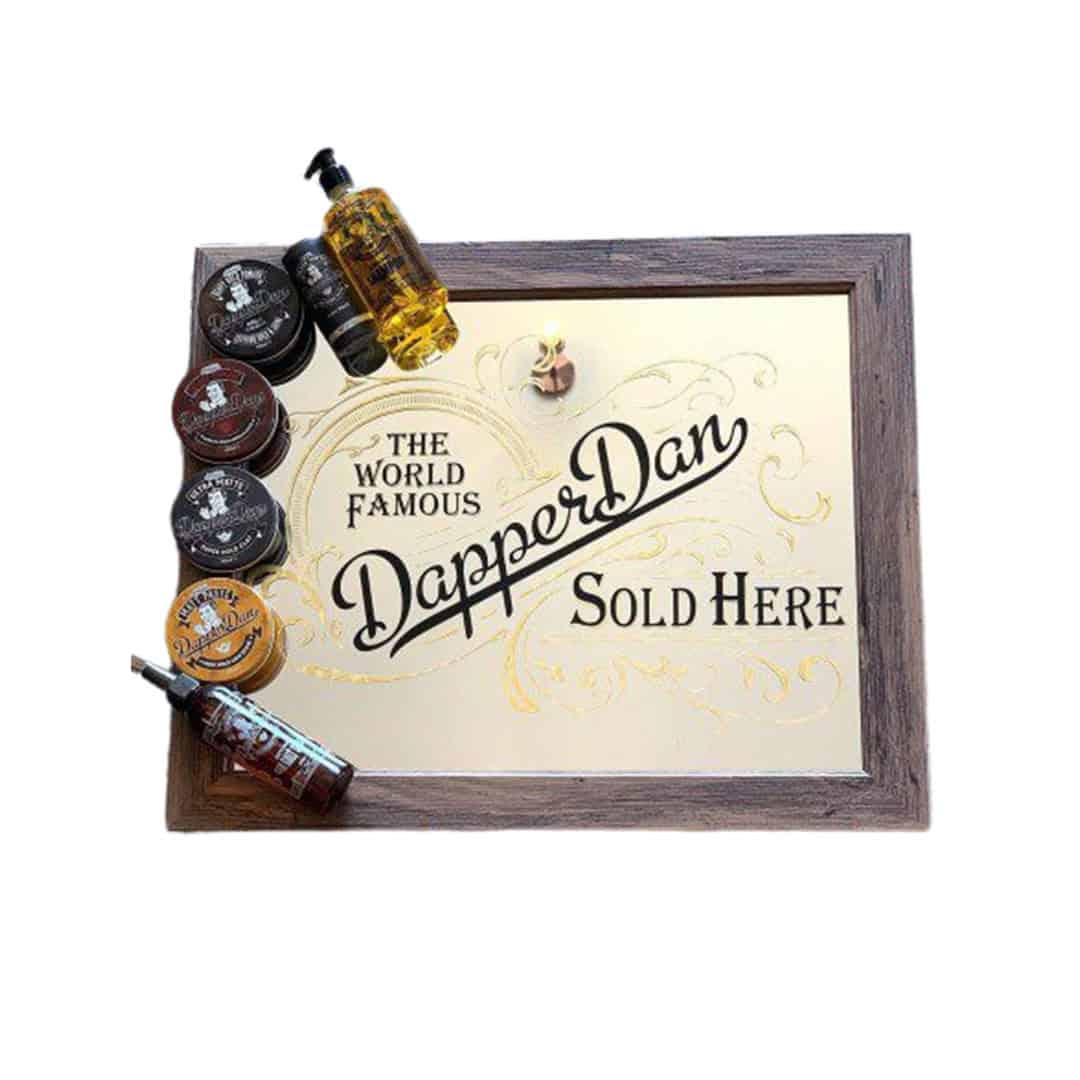 dapper dan mirror ΚΑΘΡΕΠΤΗΣ ΞΥΛΙΝΟΣ BRANDED DAPPER DAN - Image 1