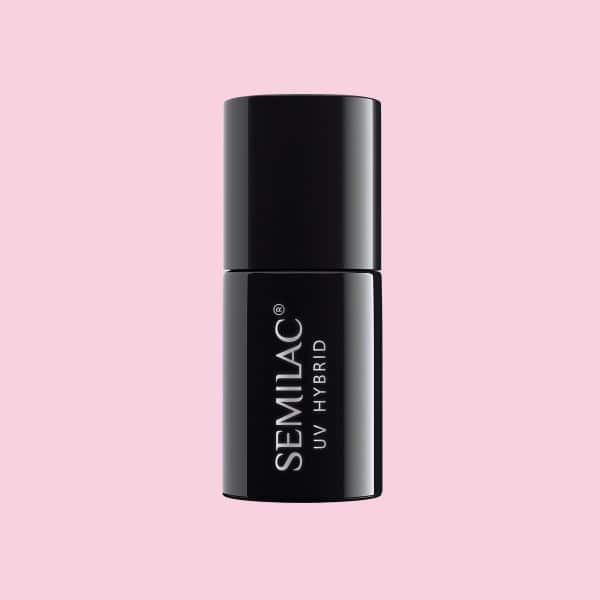 002_uv_hybrid_semilac_delicate_french_7ml_1_7 ΗΜΙΜOΝΙΜΟ ΒΕΡΝIΚΙ SEMILAC 002 DELICATE FRENCH 7ml - Image 1