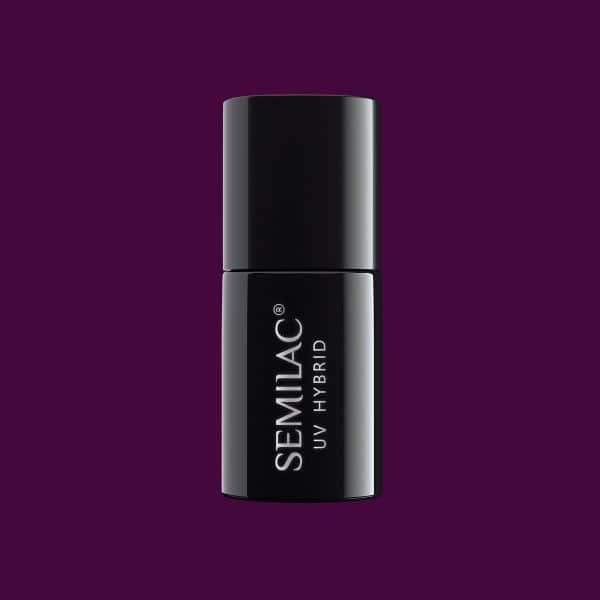 015_uv_hybrid_semilac_plum_7ml_12 ΗΜΙΜOΝΙΜΟ ΒΕΡΝIΚΙ SEMILAC 015 PLUM 7ml - Image 1