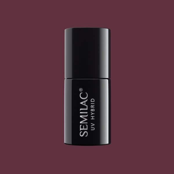 030_uv_hybrid_semilac_dark_chocolate_7ml_1_10 ΗΜΙΜOΝΙΜΟ ΒΕΡΝIΚΙ SEMILAC 030 DARK CHOCOLATE 7ml - Image 1