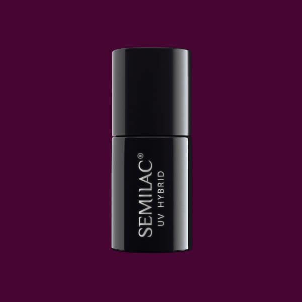 083_uv_hybrid_semilac_burgundy_wine_7ml_8 ΗΜΙΜOΝΙΜΟ ΒΕΡΝIΚΙ SEMILAC 083 BURGUNDY WINE 7ml - Image 1