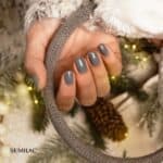 ΗΜΙΜOΝΙΜΟ ΒΕΡΝIΚΙ SEMILAC 324 SEA BLUE SHIMMER 7ml - Image 3