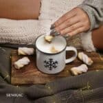 ΗΜΙΜOΝΙΜΟ ΒΕΡΝIΚΙ SEMILAC 326 FOGGY GRAY SHIMMER 7ml - Image 2
