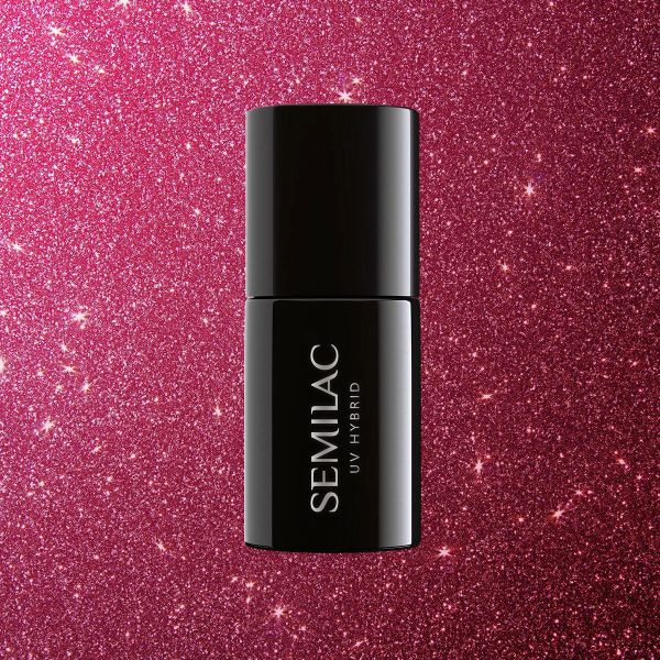 330_black ΗΜΙΜOΝΙΜΟ ΒΕΡΝIΚΙ SEMILAC 330 MAGNETIC LOOK 7ml - Image 1