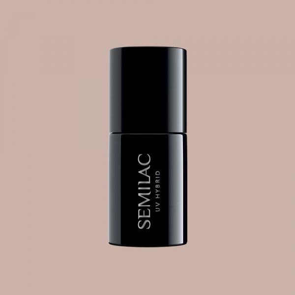 370 ΗΜΙΜOΝΙΜΟ ΒΕΡΝIΚΙ SEMILAC 370 SANDY BEIGE 7ml - Image 1