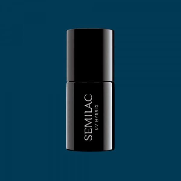 406 ΗΜΙΜOΝΙΜΟ ΒΕΡΝIΚΙ SEMILAC 406 BLUE TEA 7ml - Image 1