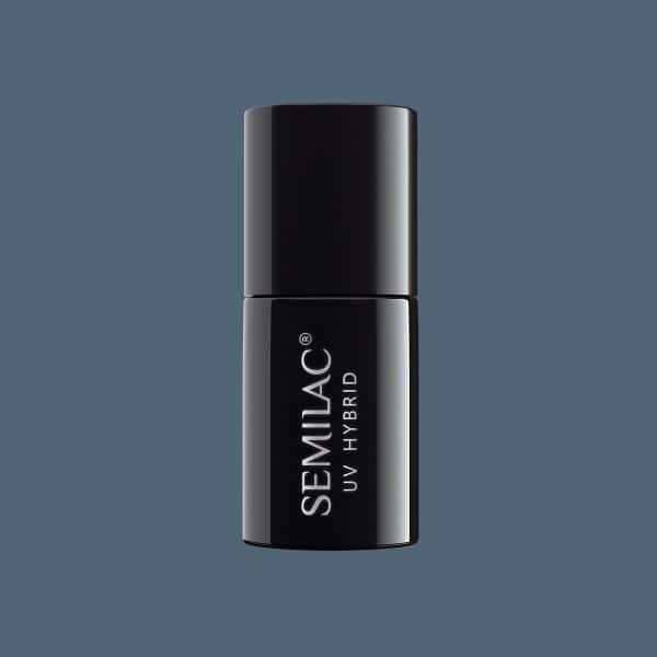 ΗΜΙΜOΝΙΜΟ ΒΕΡΝIΚΙ SEMILAC 525 MARGARET NAVY GRAY 7ml - Image 1