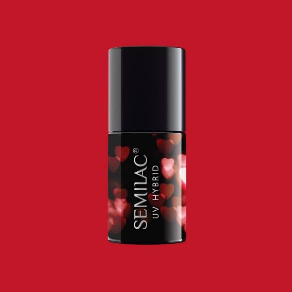 hmimonimo-vernini-girl-on-fire-red-231-uv-hybrid-semilac_10 ΗΜΙΜOΝΙΜΟ ΒΕΡΝIΚΙ SEMILAC 231 GIRL ON FIRE 7ml - Image 1