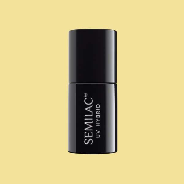 023_uv_hybrid_semilac_banana_7ml_9 ΗΜΙΜOΝΙΜΟ ΒΕΡΝIΚΙ SEMILAC 023 BANANA 7ml - Image 1