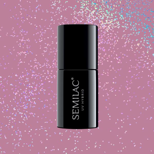319-imimonimo-verniki-semilac-shimmer-dust-pink-7ml ΗΜΙΜOΝΙΜΟ ΒΕΡΝIΚΙ SEMILAC 319 SHIMMER DUST PINK 7ml - Image 1