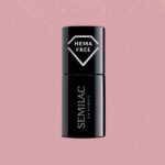 ΗΜΙΜOΝΙΜΟ ΒΕΡΝIΚΙ SEMILAC 376 SHIMMER STONE PINK DIAMOND 7ml
