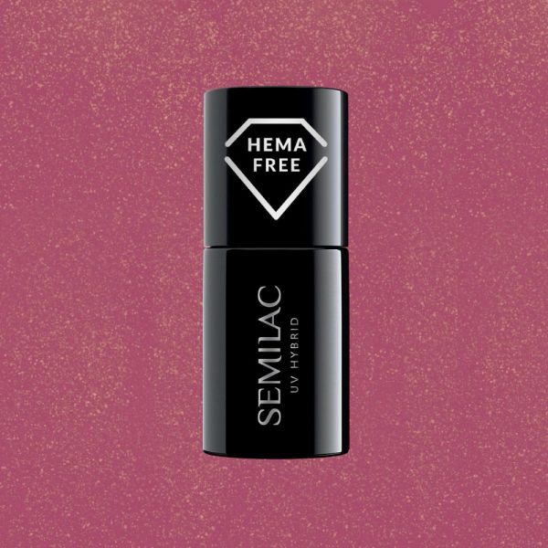 377_jpg ΗΜΙΜOΝΙΜΟ ΒΕΡΝIΚΙ SEMILAC 377 SHIMMER STONE RUBY 7ml - Image 1