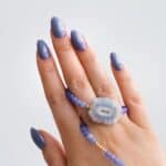 ΗΜΙΜOΝΙΜΟ ΒΕΡΝIΚΙ SEMILAC 379 SHIMMER STONE SAPHIRRE 7ml - Image 2