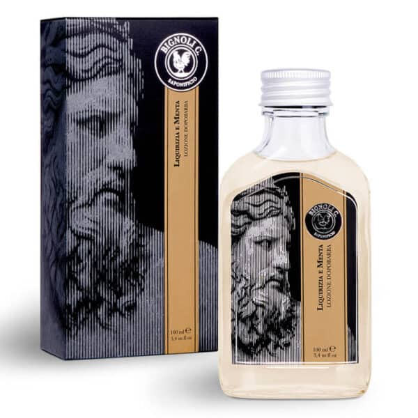 Aftershave Liquirizia and Menta 100ml – Saponificio Bignoli
