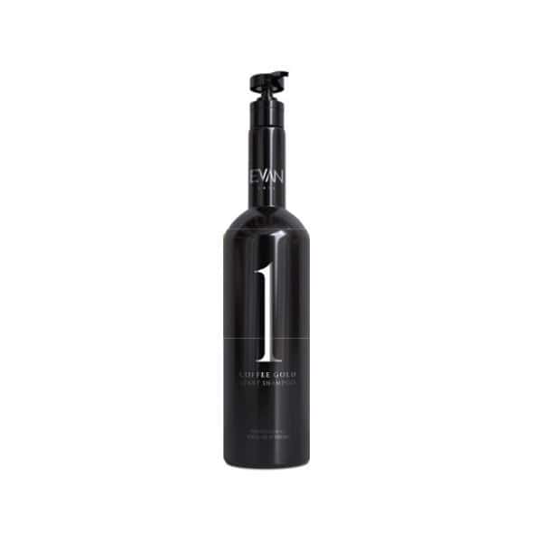 01 EVAN CARE STEP 1 START SHAMPOO COFFEE GOLD LINE 1000ml - Image 1