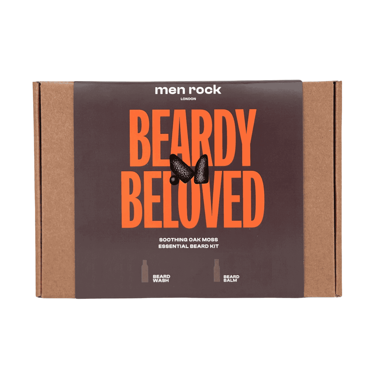 1_132254812222-1 Σετ Δώρου Beard Care MEN ROCK Oak Moss - Beard Wash & Balm 100ml - Image 1