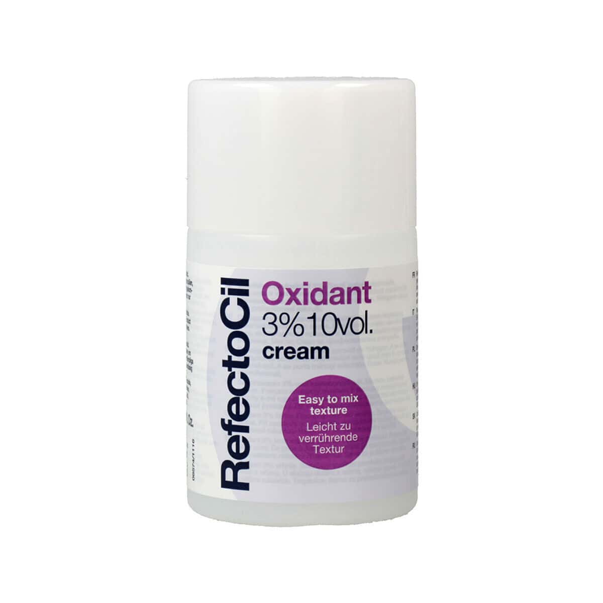 RefectoCil Oxidant 3% 10 Vol Cream Easy to Mix Texture 100ml RefectoCil Oxidant 3% 10 Vol Cream Easy to Mix Texture 100ml