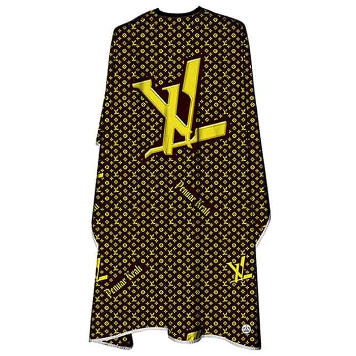 LV_Black_Yellow-1-1 ΜΠΕΡΤΑ ΚΟΥΡΕΜΑΤΟΣ THE SHAVE FACTORY LV BROWN GOLD - Image 1