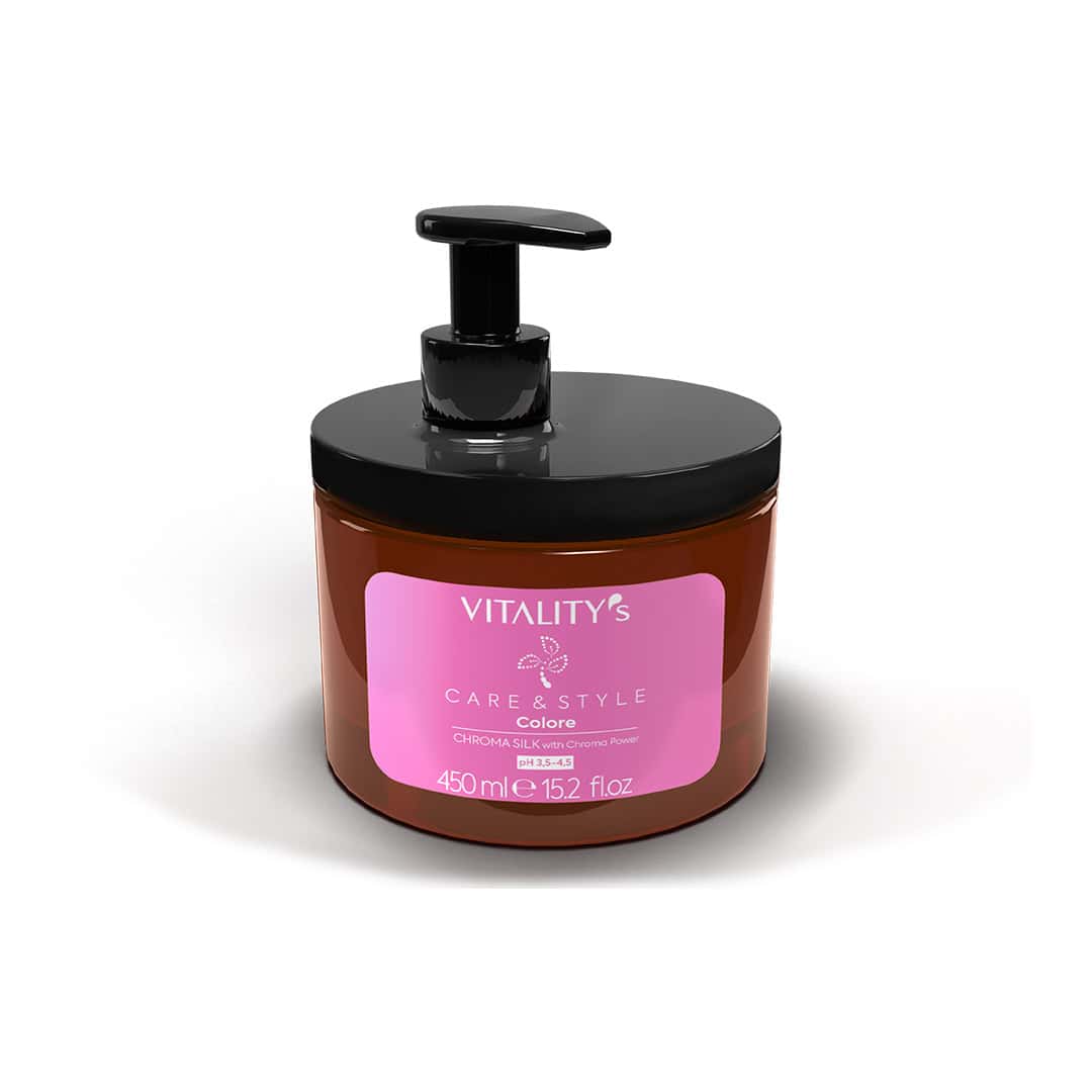 Mask chroma450ml VITALITY'S ΜΑΣΚΑ CHROMA SILK C&S 450 ML - Image 1