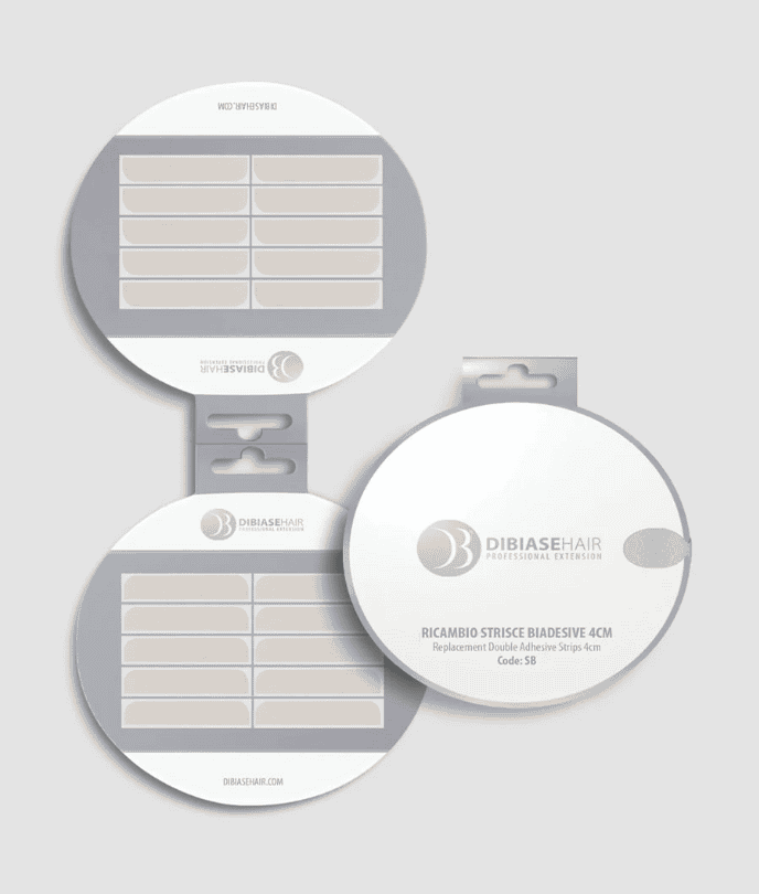 DIBIASE ΑΝΤΑΛΛΑΚΤΙΚΗ ΤΑΙΝΙΑ 2ΠΛΗΣ ΟΨΕΩΣ ΓΙΑ TAPES 4cm x 20 τεμάχια DIBIASE ανταλλακτική ταινία διπλής όψεως για tapes 4cm 20 τεμάχια συσκευασία