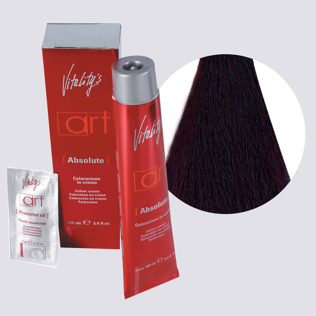 4-80 VIOLIN VITALITY'S ART ABSOLUTE 4/80 DEEP VIOLIN CHESTNUT 100ml - Image 1