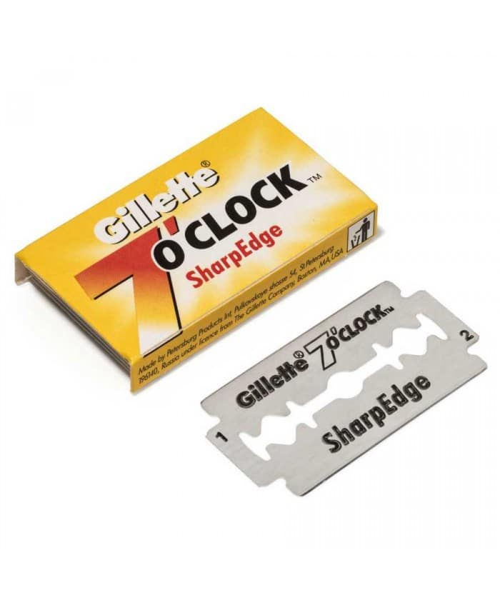 Gillette-7-O-Clock-sharpedge-1-700x847 ΑΝΤΑΛΛΑΚΤΙΚΑ ΞΥΡΑΦΑΚΙΑ GILLETTE 5τεμ 7 O clock Yellow - Image 1